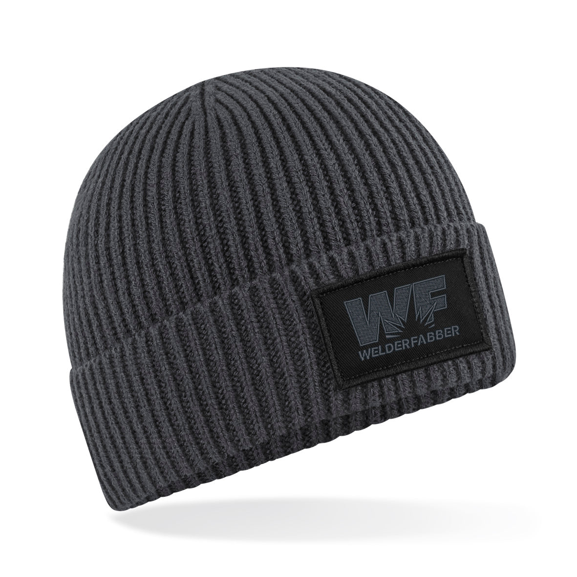 Welderfabber Graphite Grey Black Edition Beanie