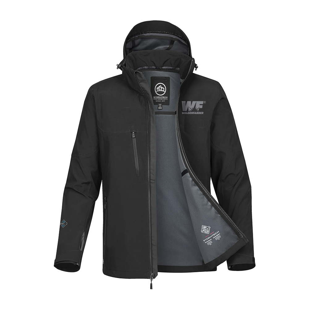 Welderfabber NJ Softshell Black/Grey Jacket