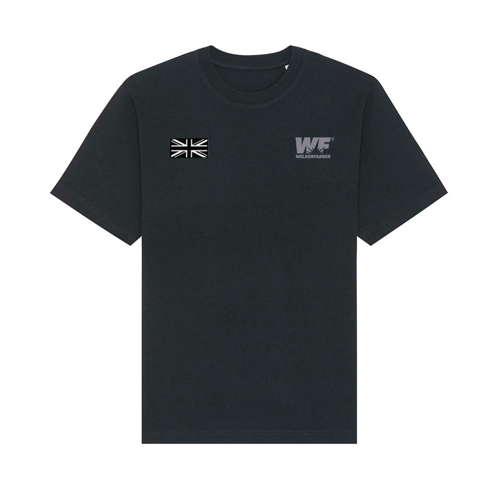 Welderfabber Heavy Black T-Shirt
