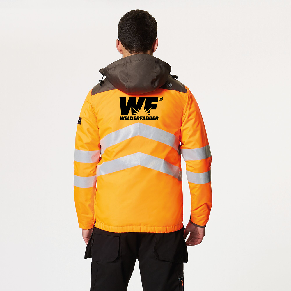 Hi-Vis Waterproof Insulated Overhead Jacket (7-10 day delivery)