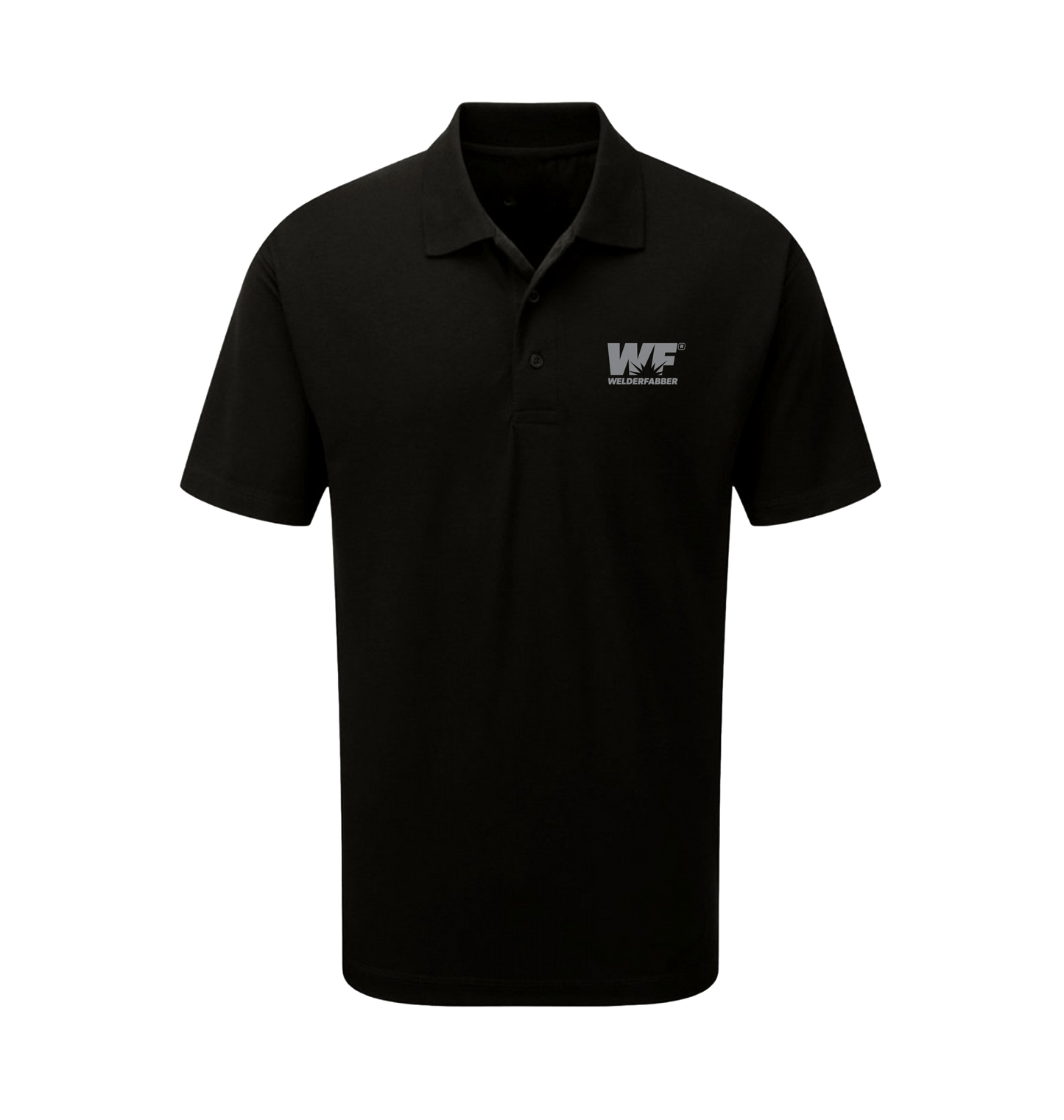 Black Polo Shirt Front