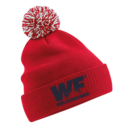 Junior snowstar® beanie - Bright Red/Off White