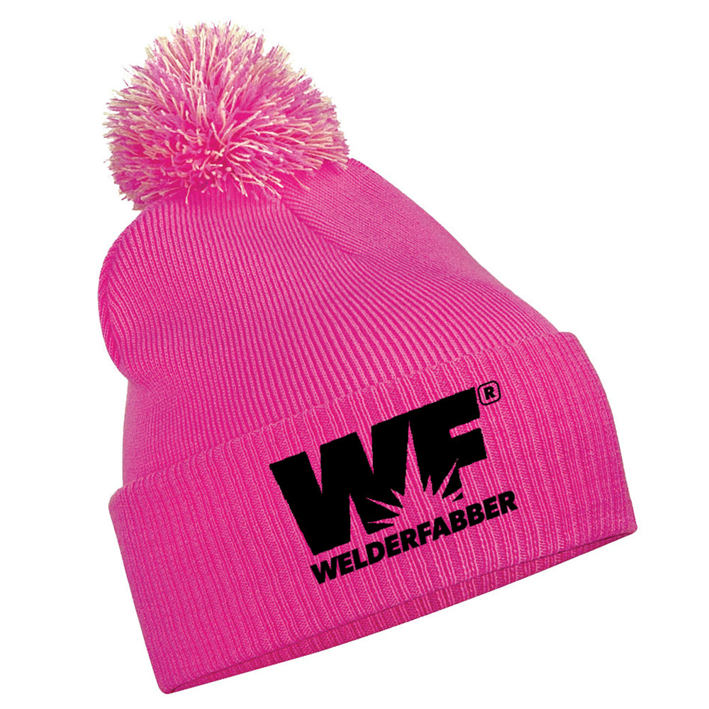 Junior snowstar® beanie - Fuchsia/Off White