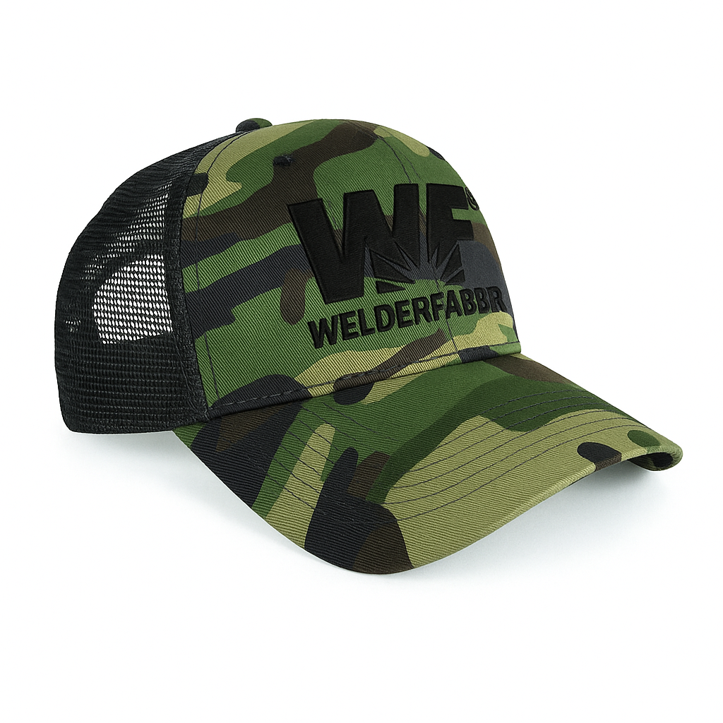 Jungle Camo Snapback Trucker Cap