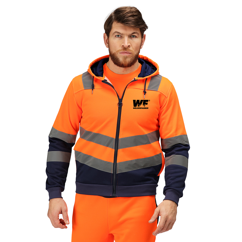 Hi-Vis Pro Full Zip Hoodie (7-10 day delivery)