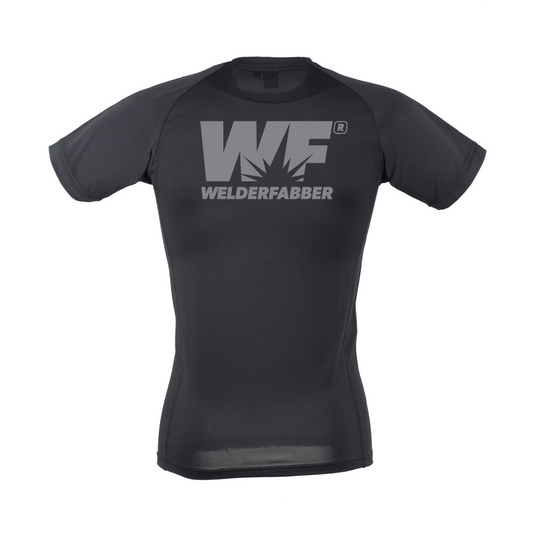 Welderfabber NJ Slim Fit Black T-Shirt