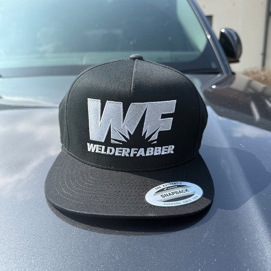 Welderfabber Black Snapback