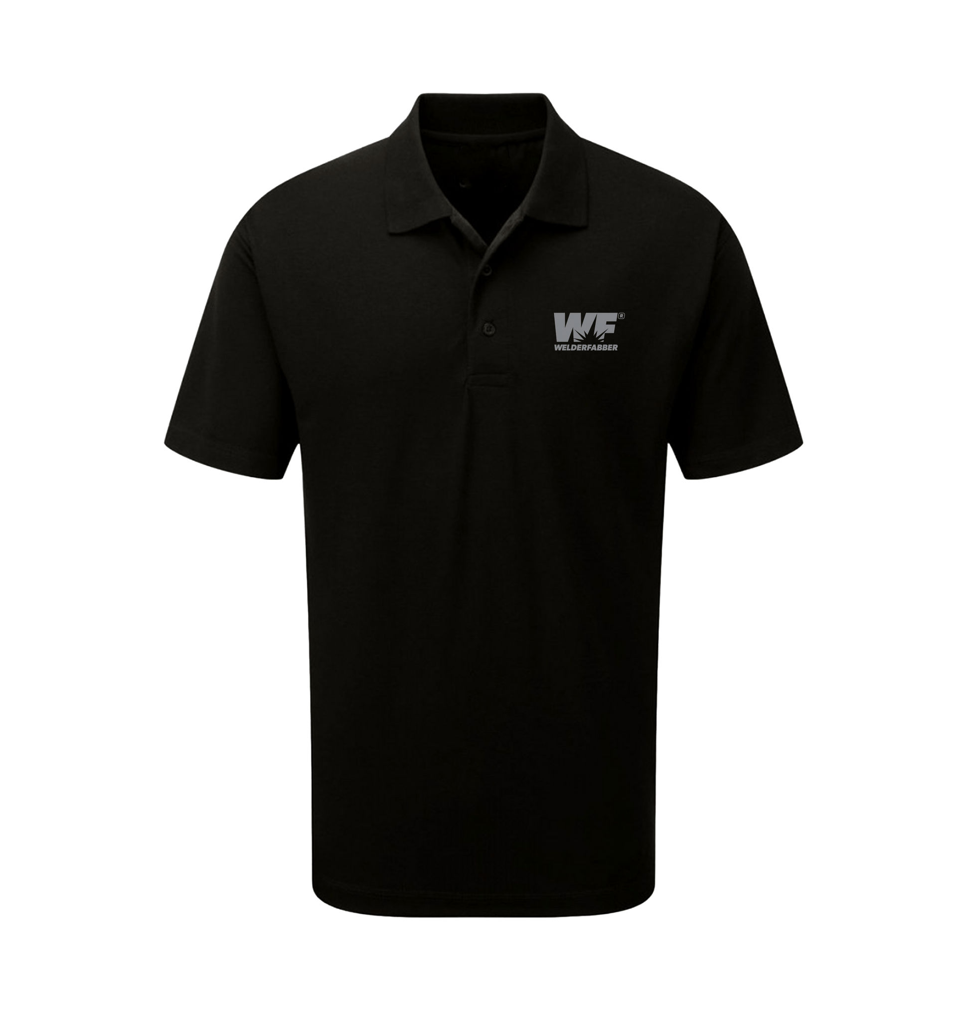 Black Polo Shirt Front
